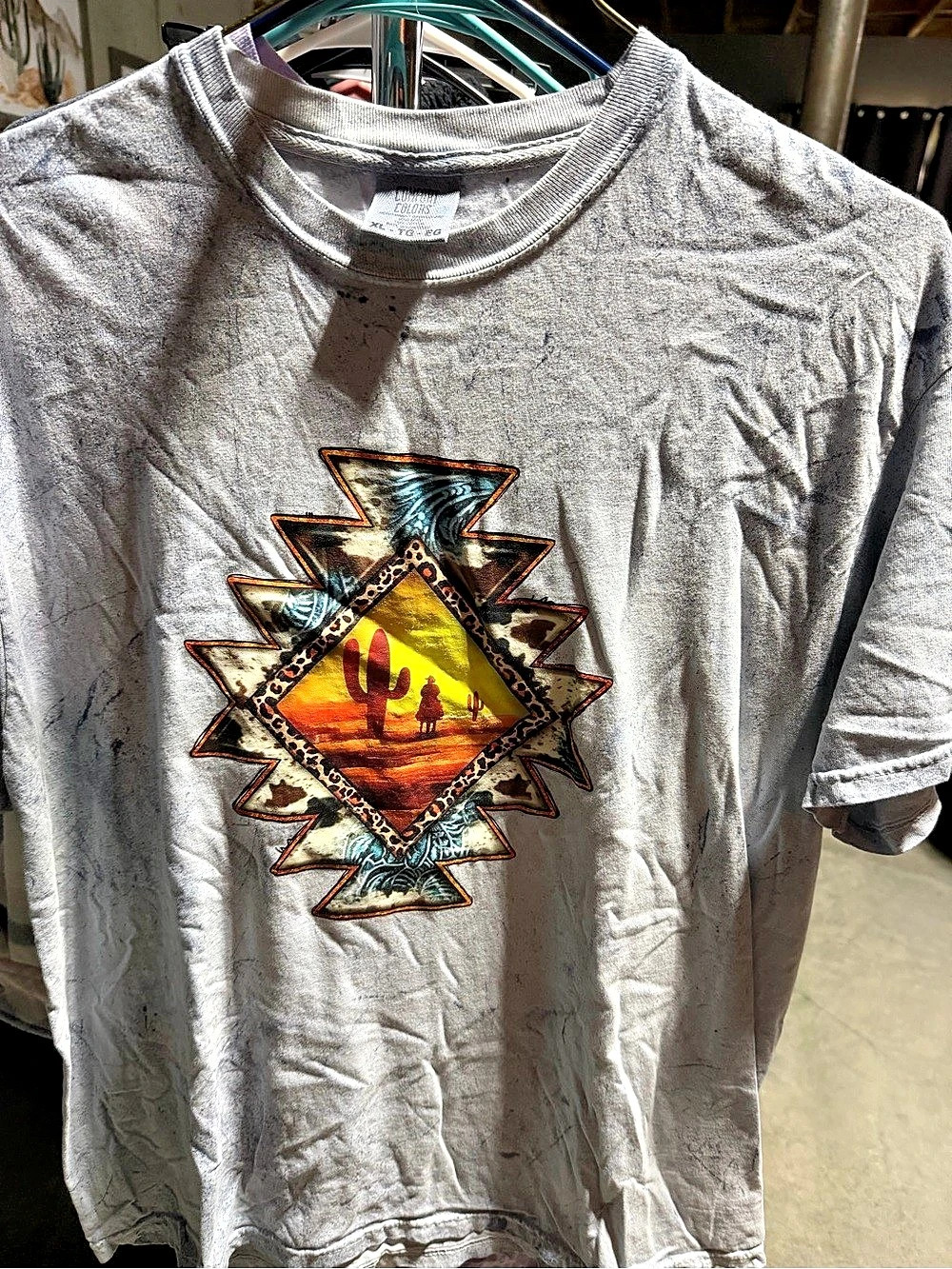 Comfort Colors Graphic Short Sleeve Tee XL Gray